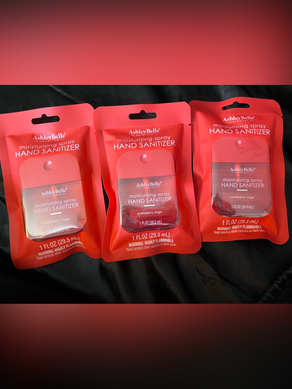 AshleyBelle Cranberry Sage Set of 3 NEW IN PACKAGING NIP SEALED
